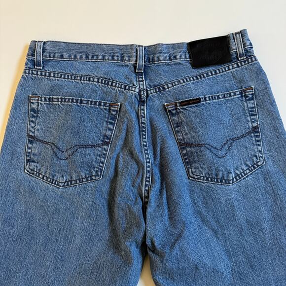 Genuine Harley-Davidson Mens Classic Boot Cut Relaxed Denim Jeans 99020N 36 x 30 - Picture 3 of 16